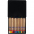Набор цветных карандашей "Мастер класс", 24 цвета, в жестяном пенале
