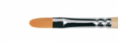 Кисть синтетика овал, длинная ручка "1232" №8, для акварели