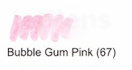 Маркер-кисть двусторонняя "Le Plume II", кисть и ручка 0,5мм, розовая жвачка sela25