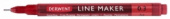 Ручка капиллярная "Graphik Line Maker" 0.3 красный