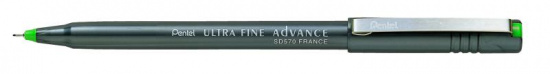 Капиллярная ручка Ultra Fine Advance зеленые чернила, 0.6 мм