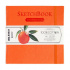 Скетчбук для акварели, 100% хлопок, оранжевый, 300 г/м, 14,5х14,5 см, 20л, Grain fin \ Cold pressed