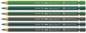 Набор акварельных карандашей Faber-Castell "Durer" зелёные оттенки, 6шт