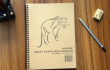 Альбом Potentate "Craf Paper Sketch Book", 50 листов, формат 190x130мм, 100 г/м2
