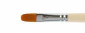 Кисть синтетика овал, длинная ручка "1232" №14, для акварели