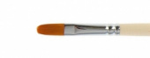 Кисть синтетика овал, длинная ручка "1232" №12, для акварели