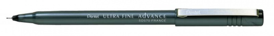 Капиллярная ручка Ultra Fine Advance черные чернила, 0.6 мм
