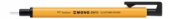 Ластик-ручка "Mono zero" с круглым наконечником 2,3 мм, неоново-оранжевый