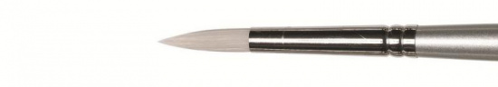 Кисть синтетика круглая короткая ручка "Artisan" №8 для масла sela