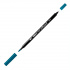 Маркер-кисть двусторонняя "Le Plume II", кисть и ручка 0,5мм, темносиний