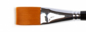 Кисть для акрила "Amsterdam 342" синтетика мягкая плоская, ручка короткая №26