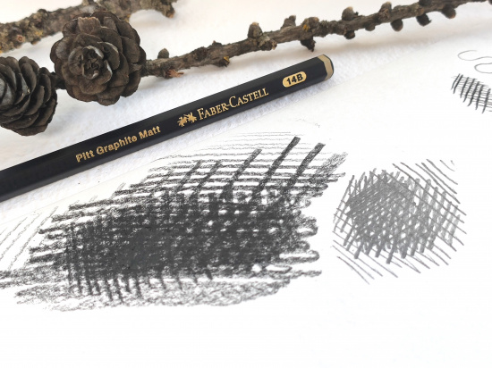 Набор графитовых карандашей "Pitt Graphite Matt", 11 предметов