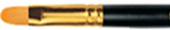 Кисть синтетика овальная длинная ручка "1337" №14 для масла, акрила, гуаши, темперы sela25
