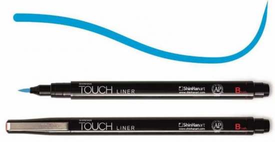 Ручка кисточка "Touch Brush" синий