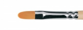 Кисть синтетика овал, длинная ручка "1232" №10, для акварели