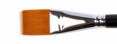 Кисть для акрила"Amsterdam 342S" синтетика мягкая плоская укороченная, ручка короткая №26