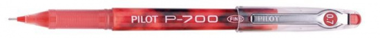 Ручка гелевая "P-500" красная 0.3мм