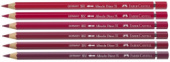 Набор акварельных карандашей Faber-Castell "Durer" вишнёвые оттенки, 6шт