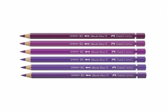 Набор акварельных карандашей Faber-Castell "Durer" фиолетовые оттенки, 6шт