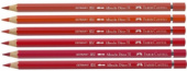 Набор акварельных карандашей Faber-Castell "Durer" красные оттенки, 6шт