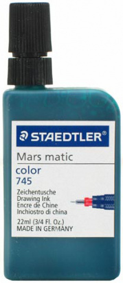 Тушь "Mars Matic 745" зеленая 22мл