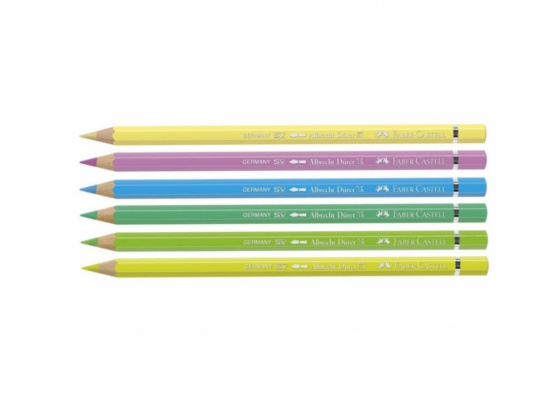 Набор акварельных карандашей Faber-Castell "Durer" светлые оттенки, 6шт