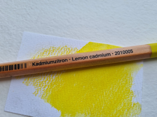 Карандаш профессиональный акварельный "Rembrandt Aquarell" Lemon Cadmium