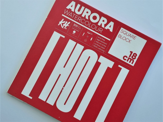 AURORA Альбомы и склейки для акварели
