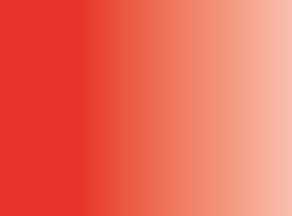 УЦЕНКА Жидкие водорастворимые акварельные чернила "Aquafine", Кадмий красный (имитация), 29,5 мл.  