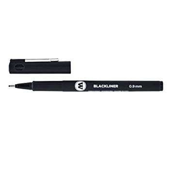 Капиллярная ручка "Blackliner", 0.9мм