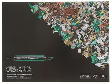 Альбом для маркеров 75гр/м.кв 22.9х30.5см 50л Альбом для маркеров 75гр/м.кв 22.9х30.5см 50л