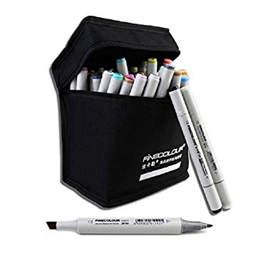 Набор спиртовых маркеров "Finecolour Junior" 80 цветов (сумка) Набор спиртовых маркеров "Finecolour Junior" 80 цветов (сумка)