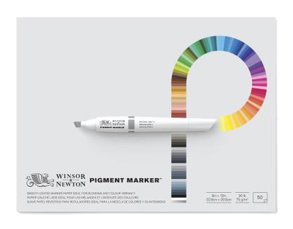 Альбом для маркеров Pigment Marker 75гр/м.кв 22.9х30.5см 50л. Альбом для маркеров Pigment Marker 75гр/м.кв 22.9х30.5см 50л.