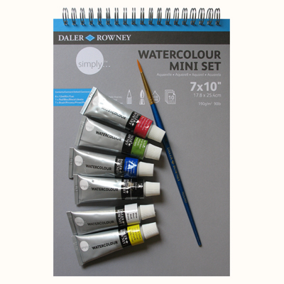 Набор акварельных красок Daler Rowney "Simply", Мини Набор акварельных красок Daler Rowney "Simply", Мини