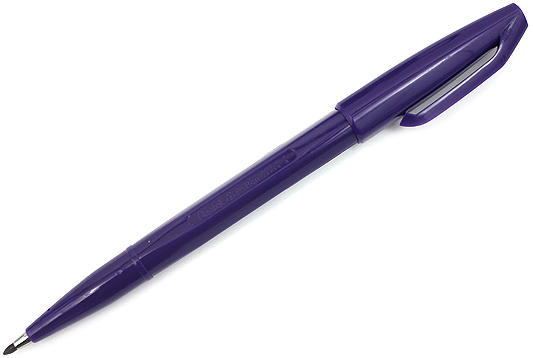 Ручка капиллярная "Sign Pen", фиолетовый 1.5 - 2.0мм
