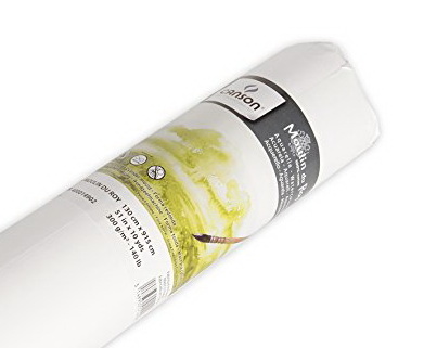 Бумага для акварели "Moulin du Roy" 300г/м2 1.3x9.15м Grain fin в рулоне 1л Бумага для акварели "Moulin du Roy" 300г/м2 1.3x9.15м Grain fin в рулоне 1л