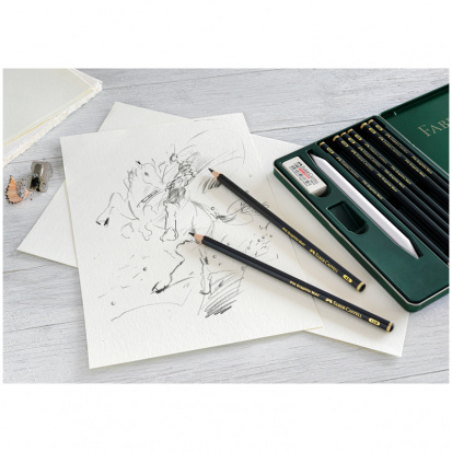 Карандаш графитовый "Pitt Graphite Matt", 8B