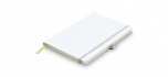 Записная книжка Лами, мягкий переплет, формат А5, белый цвет, 192стр, 90г/м2 sela