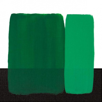 Акриловая краска "Acrilico" зеленый изумрудный 75 ml 