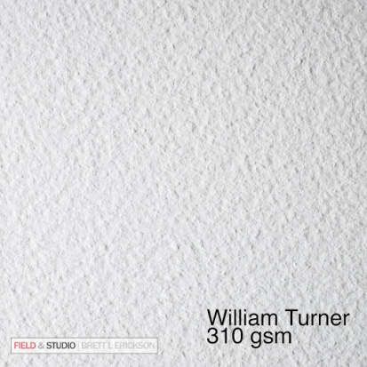 Склейка для акварели "William Turner", 300 г/м2, 24x32 см, хлопок 100%,10 л, среднее зерно