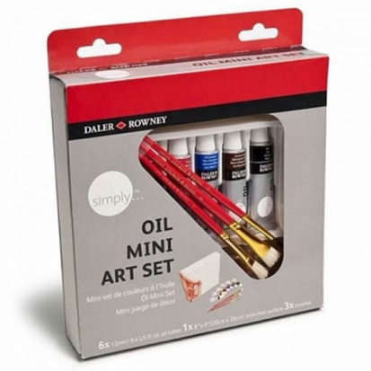 Набор масляных красок Daler Rowney "Simply Mini art set"