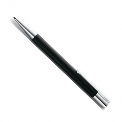 Ручка шариковая 280 "Scala", Черный, M16, черный стержень, толщина линии 1мм