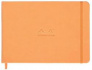 Блокнот «Rhodia» формата А5, обложка оранжевая, плотность 90г/м2, 96л