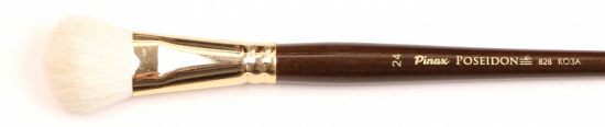 Кисть Pinax "Poseidon" Коза белая овальная №24