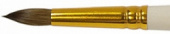 Кисть колонок круглая, длинная ручка "1112" №9 для акварели