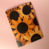 Тетрадь А6 "Sunflower" (нелин), 30 л. бумага слоновая кость 90 м/г2, скругленные края, сшивка