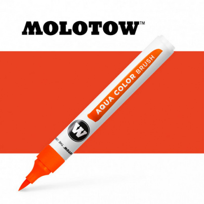 Маркер-кисть "Aqua Color brush", киноварь Маркер-кисть "Aqua Color brush", киноварь