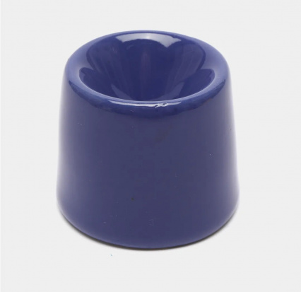 Чернильница непроливайка фарфоровая цв. фиолетовый