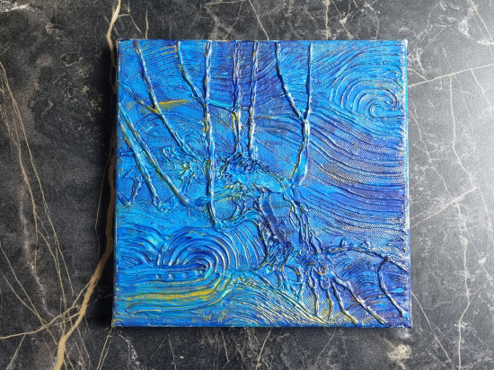 Текстурная паста рельефная тонкая"Decola", 100мл