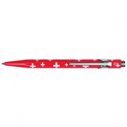 Шариковая ручка "Totally Swiss", Swiss Flag, син